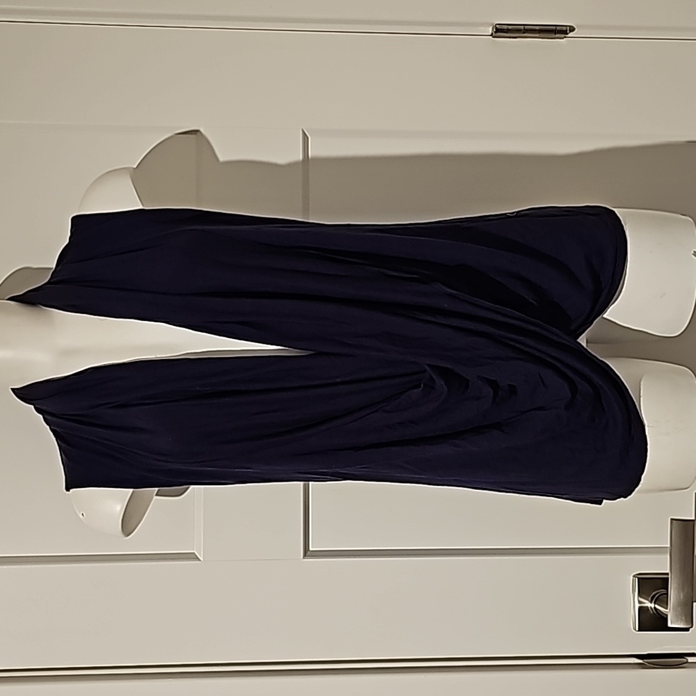 Maurices Studio Y navy drape sleeveless top